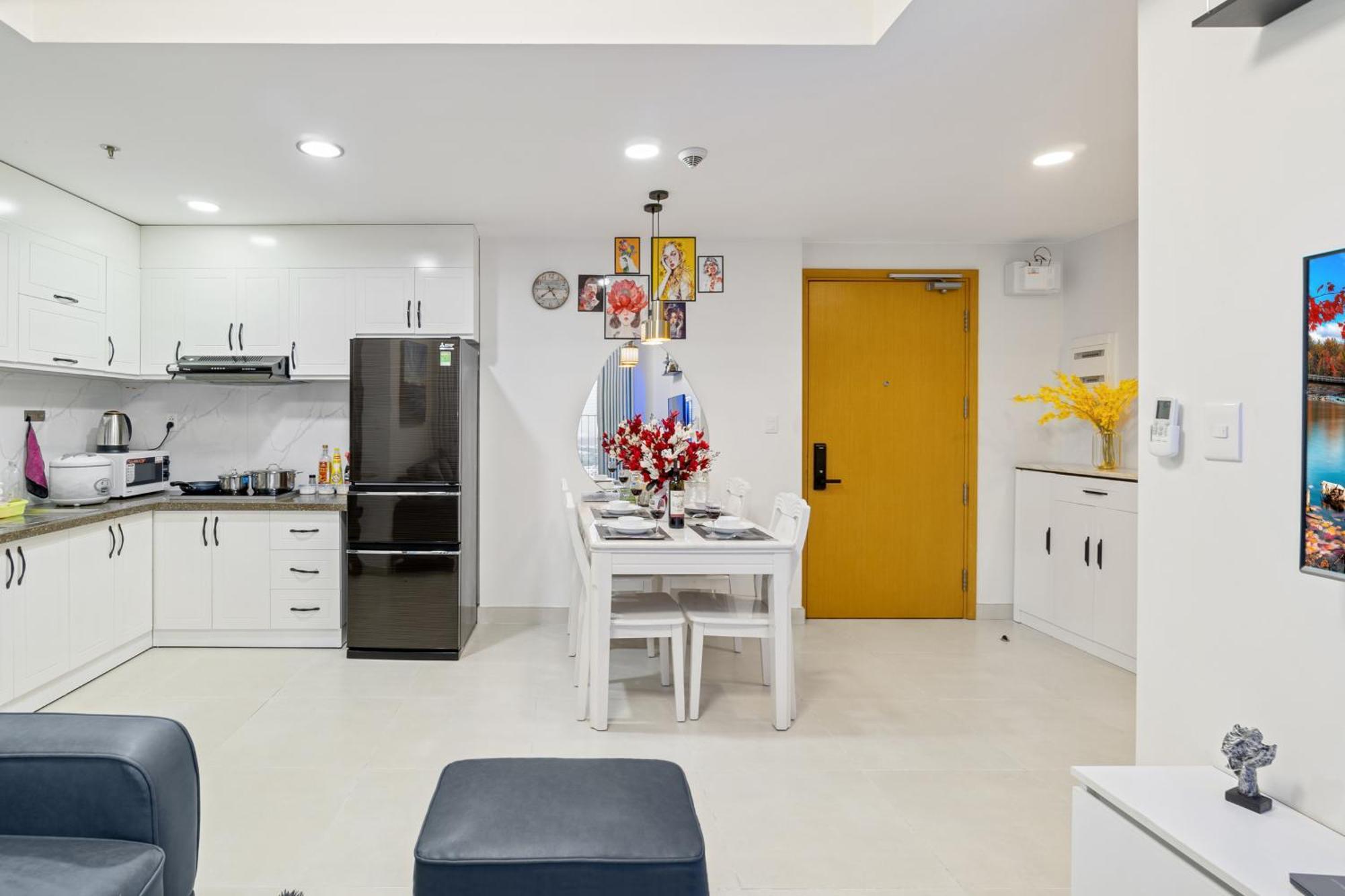 Cozy 2 Bedrooms Condo In T1 Masteri Thao Dien, Fully Furnished With Full Amenities Ho-Chi-Minh-Stadt Exterior foto