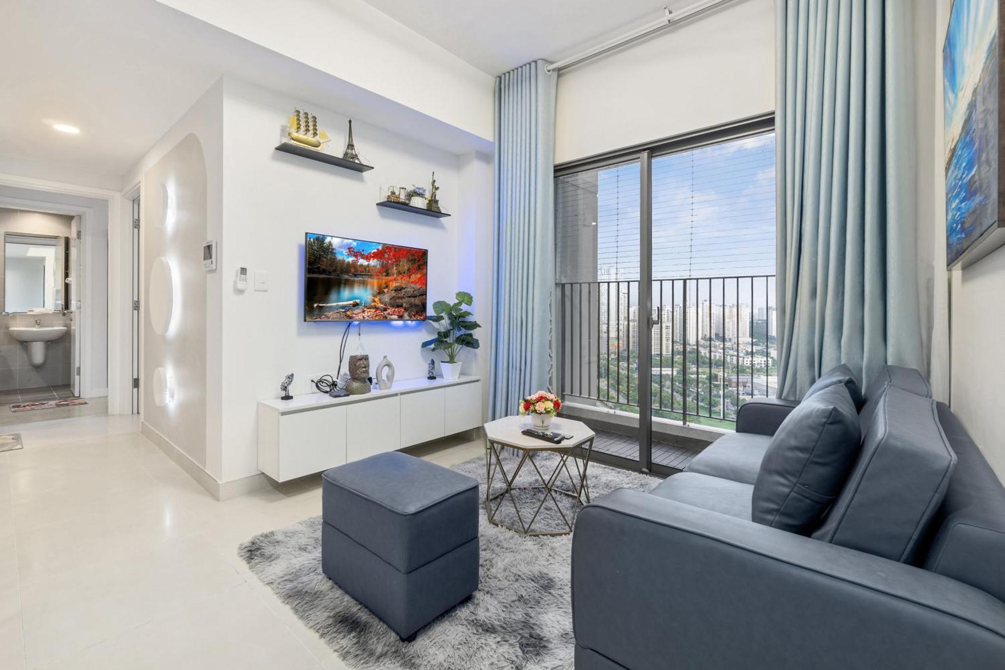 Cozy 2 Bedrooms Condo In T1 Masteri Thao Dien, Fully Furnished With Full Amenities Ho-Chi-Minh-Stadt Exterior foto