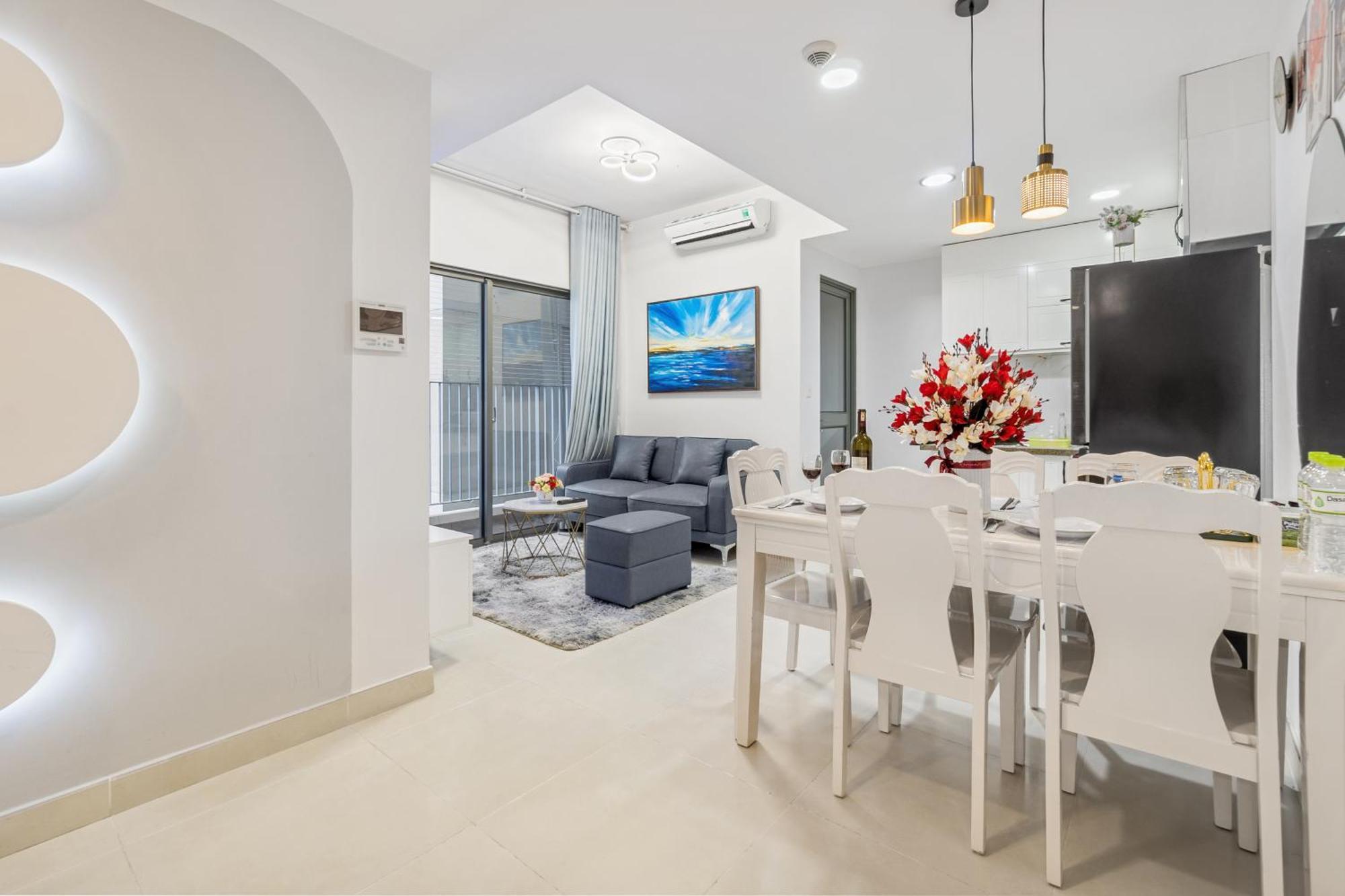 Cozy 2 Bedrooms Condo In T1 Masteri Thao Dien, Fully Furnished With Full Amenities Ho-Chi-Minh-Stadt Exterior foto